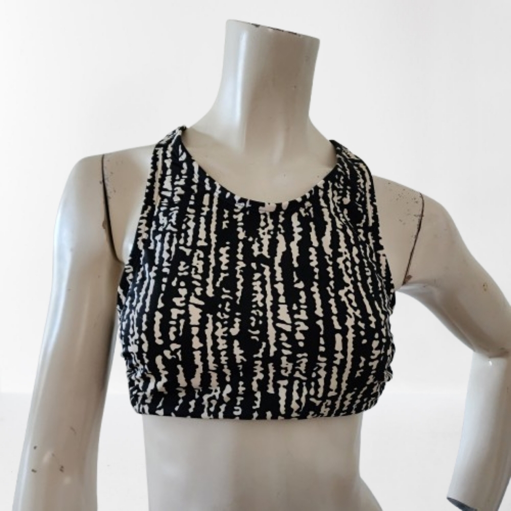 Kona Sol Bikini Top Womens M Black NEW